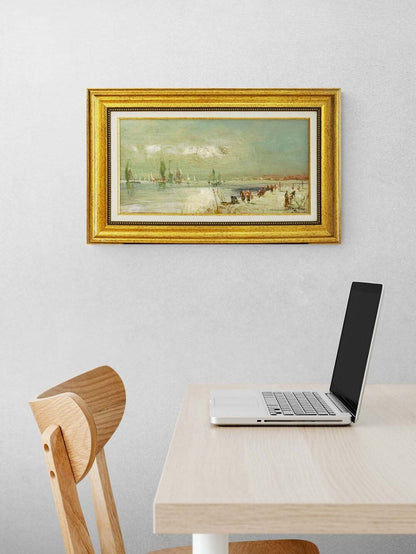 Denizden Gelen Hatıra Yağlı Boya Tablosu