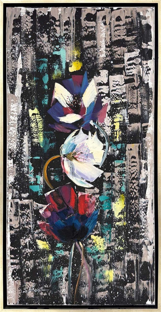 Bir Çiçeğin Rüyası Yağlı Boya Tablosu