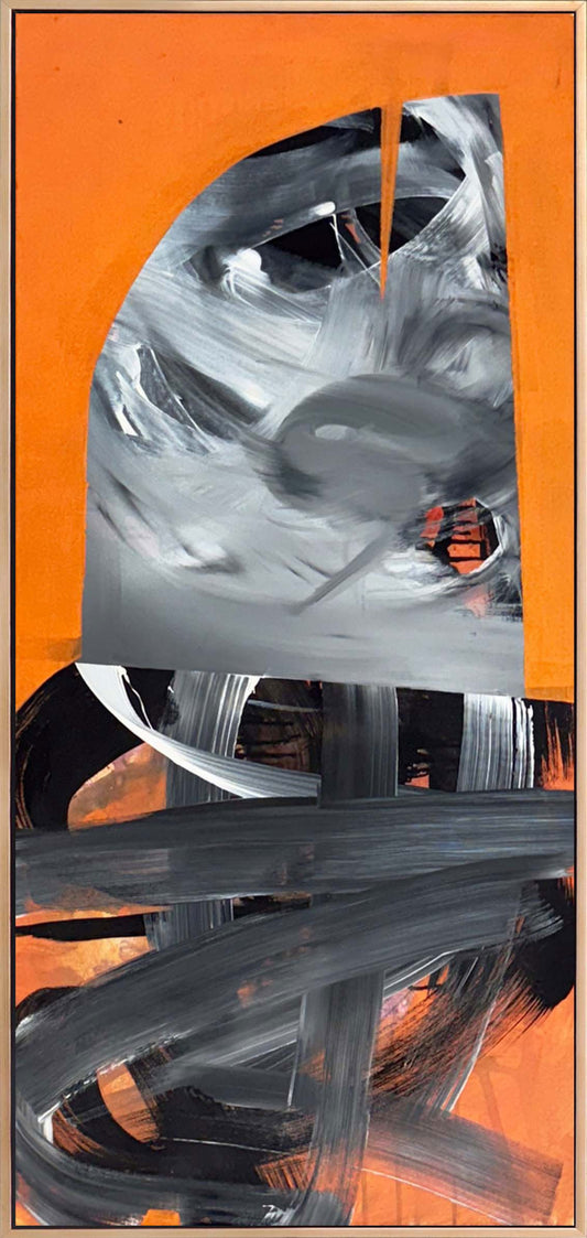 Biçimsiz Denge Yağlı Boya Tablosu