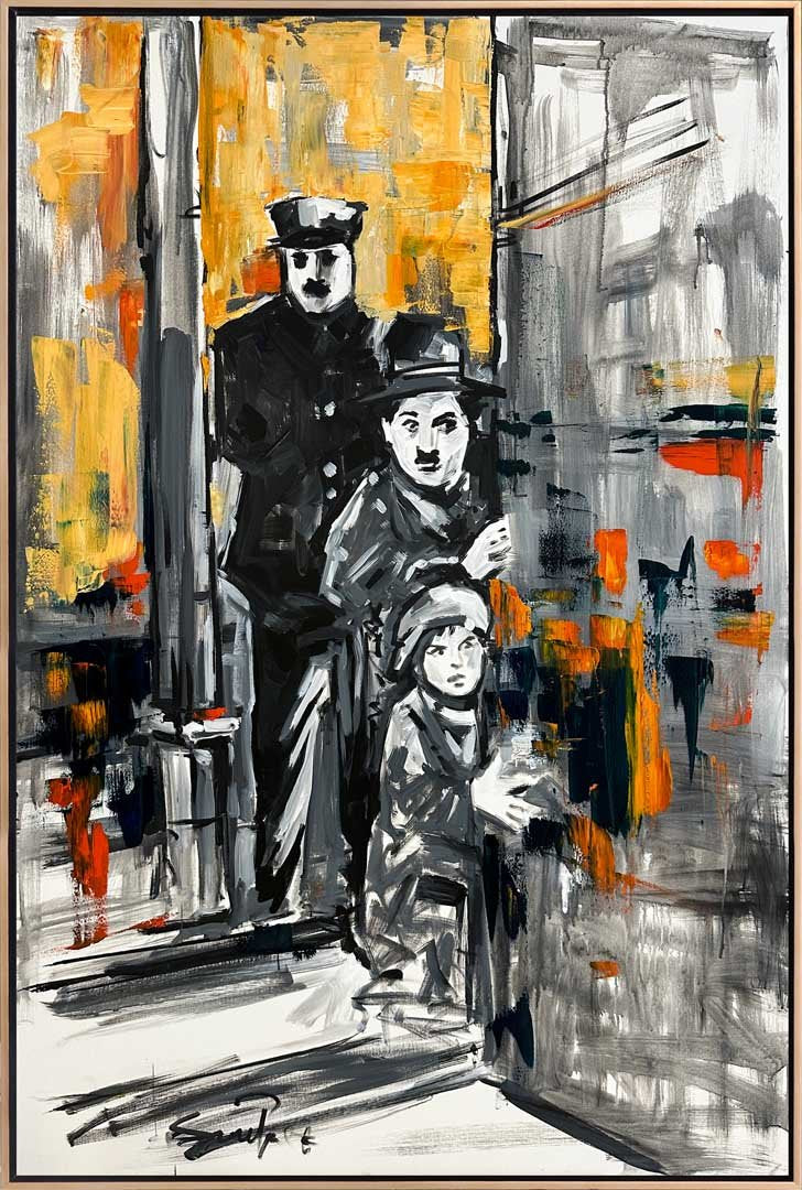 Yüzlerin Hikayesi Yağlı Boya Tablosu