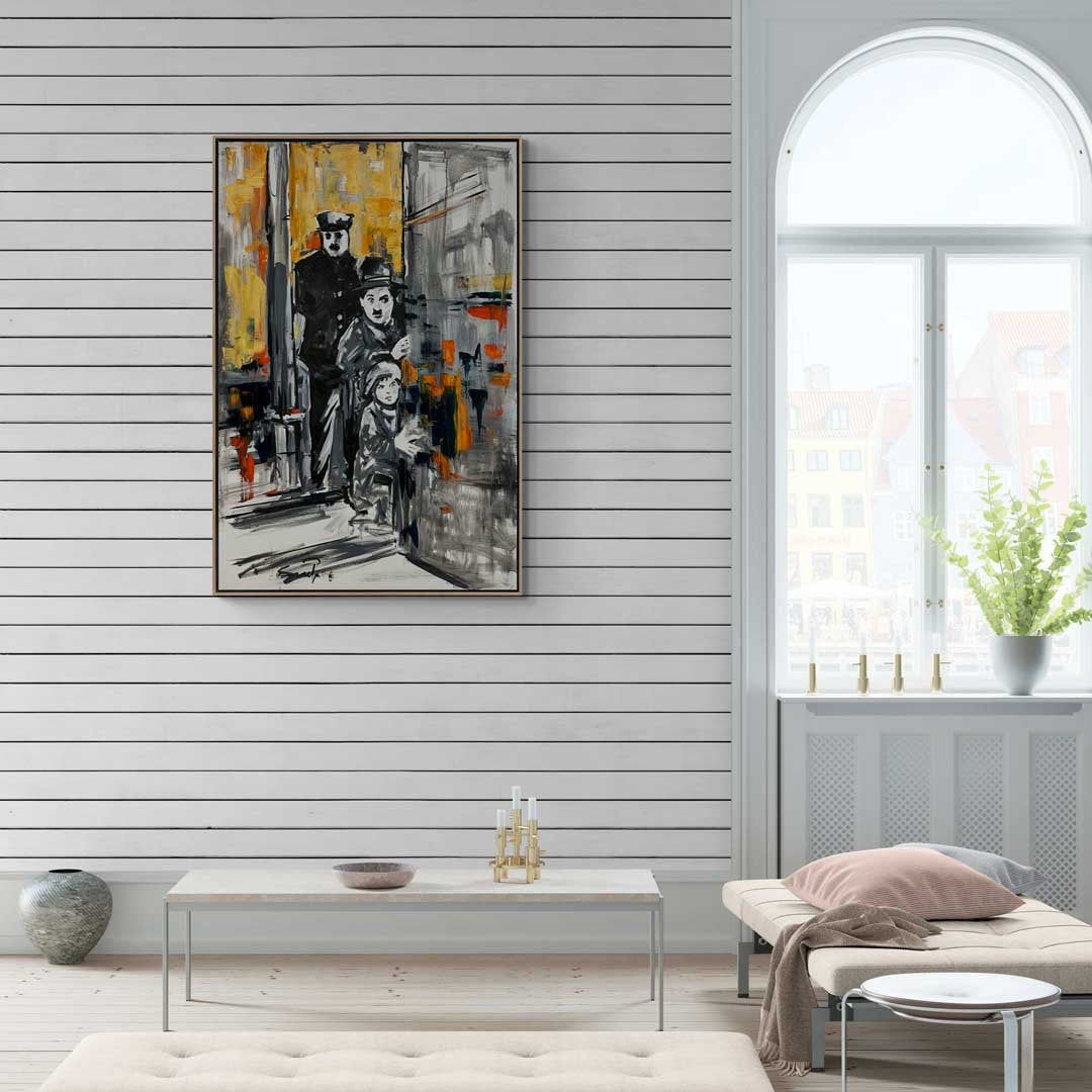 Yüzlerin Hikayesi Yağlı Boya Tablosu