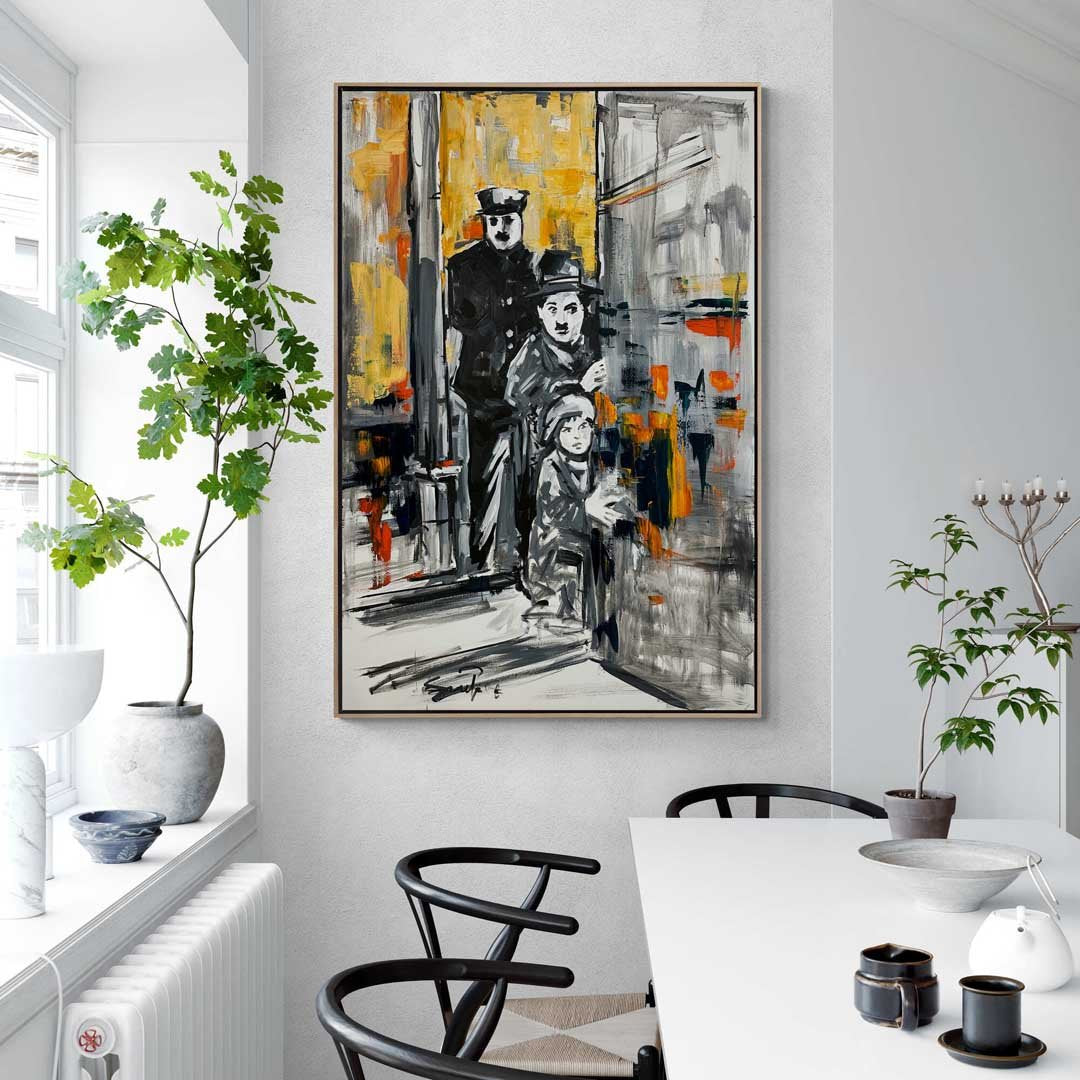 Yüzlerin Hikayesi Yağlı Boya Tablosu