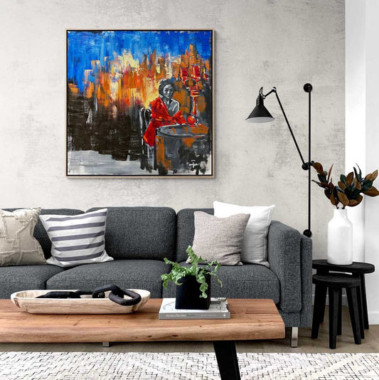 Gözden Kaçan Ayrıntılar Yağlı Boya Tablosu