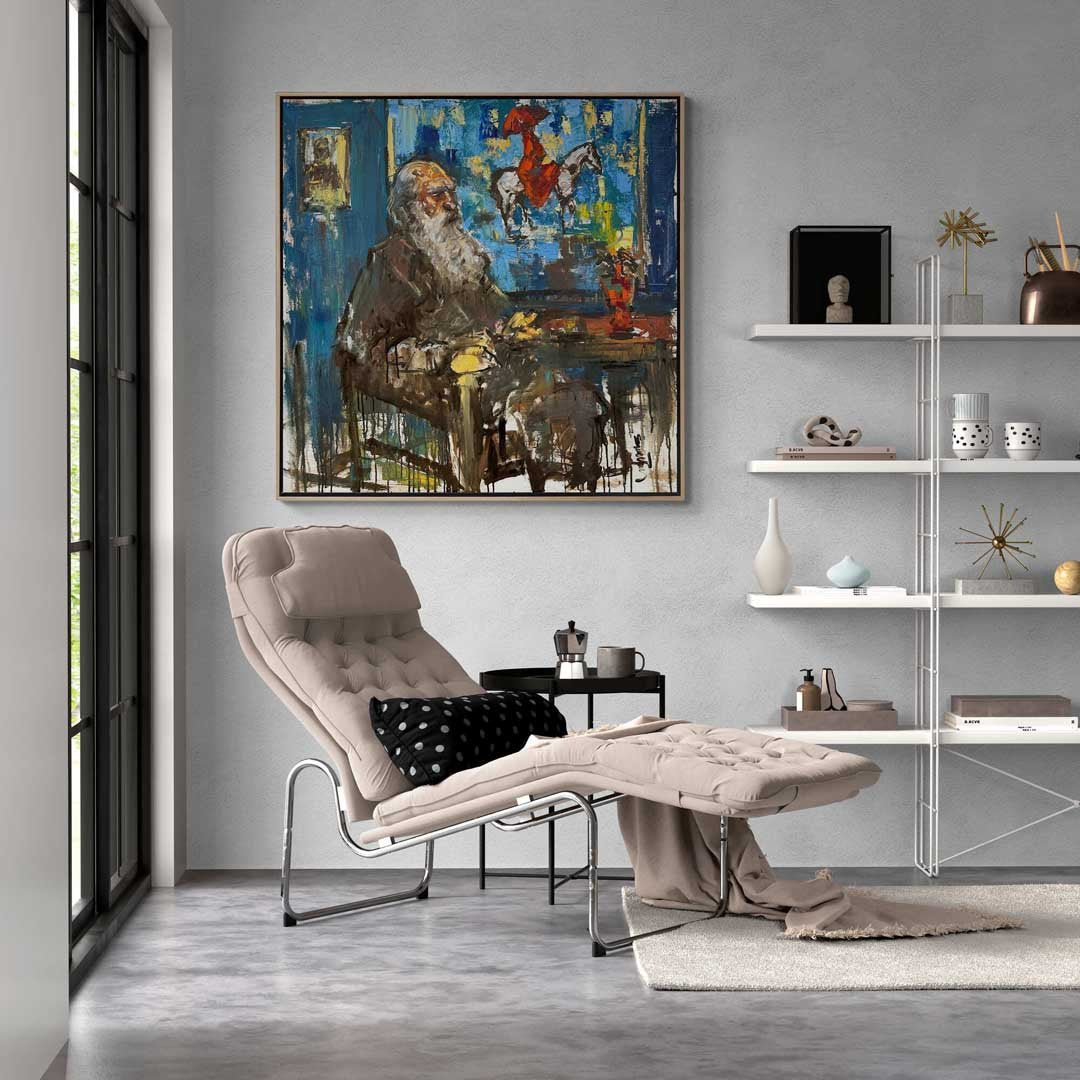 İçsel Portreler Yağlı Boya Tablosu