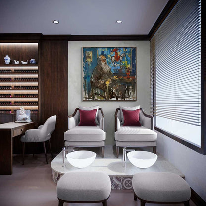 İçsel Portreler Yağlı Boya Tablosu