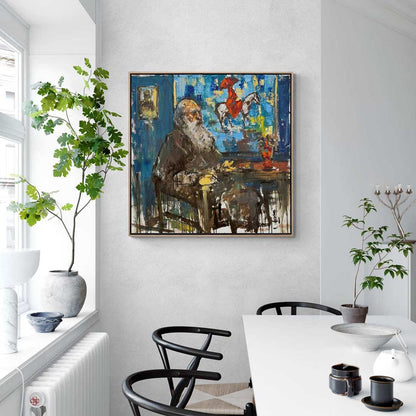 İçsel Portreler Yağlı Boya Tablosu