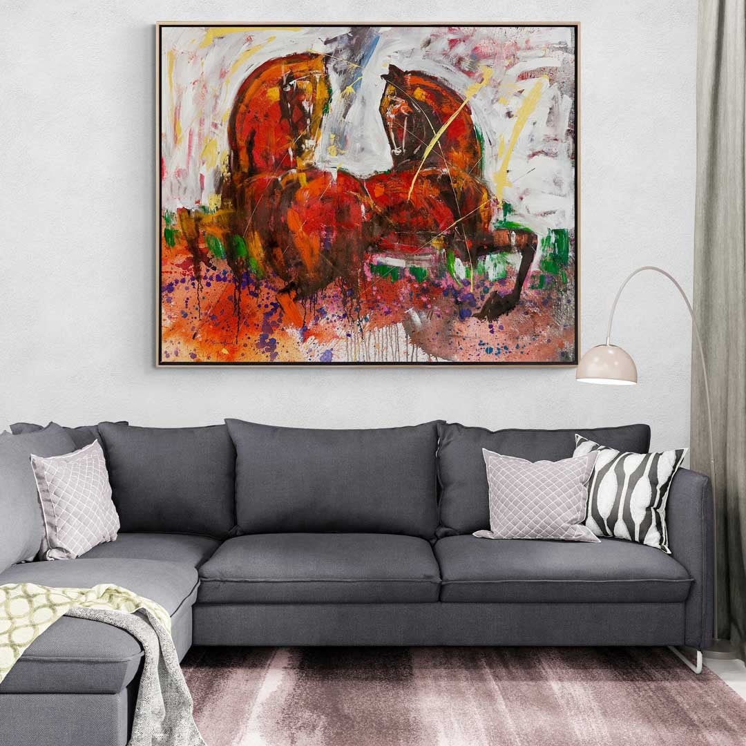 Sonsuz Hareket Yağlı Boya Tablosu