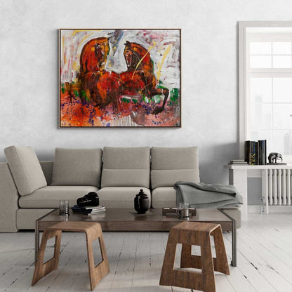 Sonsuz Hareket Yağlı Boya Tablosu