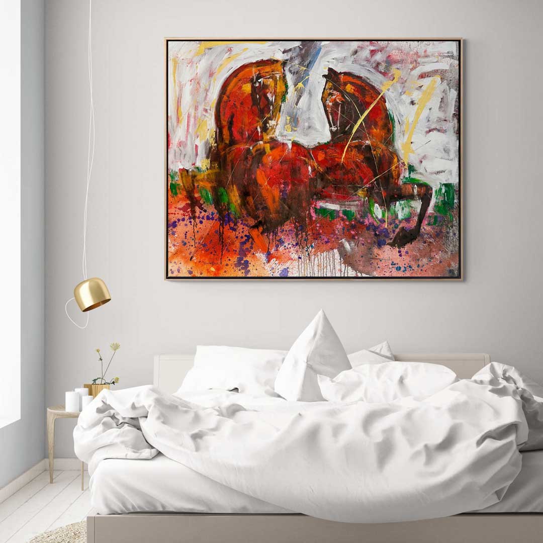 Sonsuz Hareket Yağlı Boya Tablosu