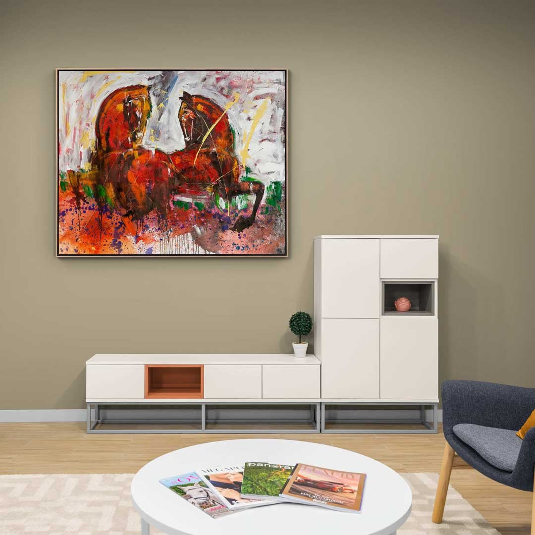 Sonsuz Hareket Yağlı Boya Tablosu