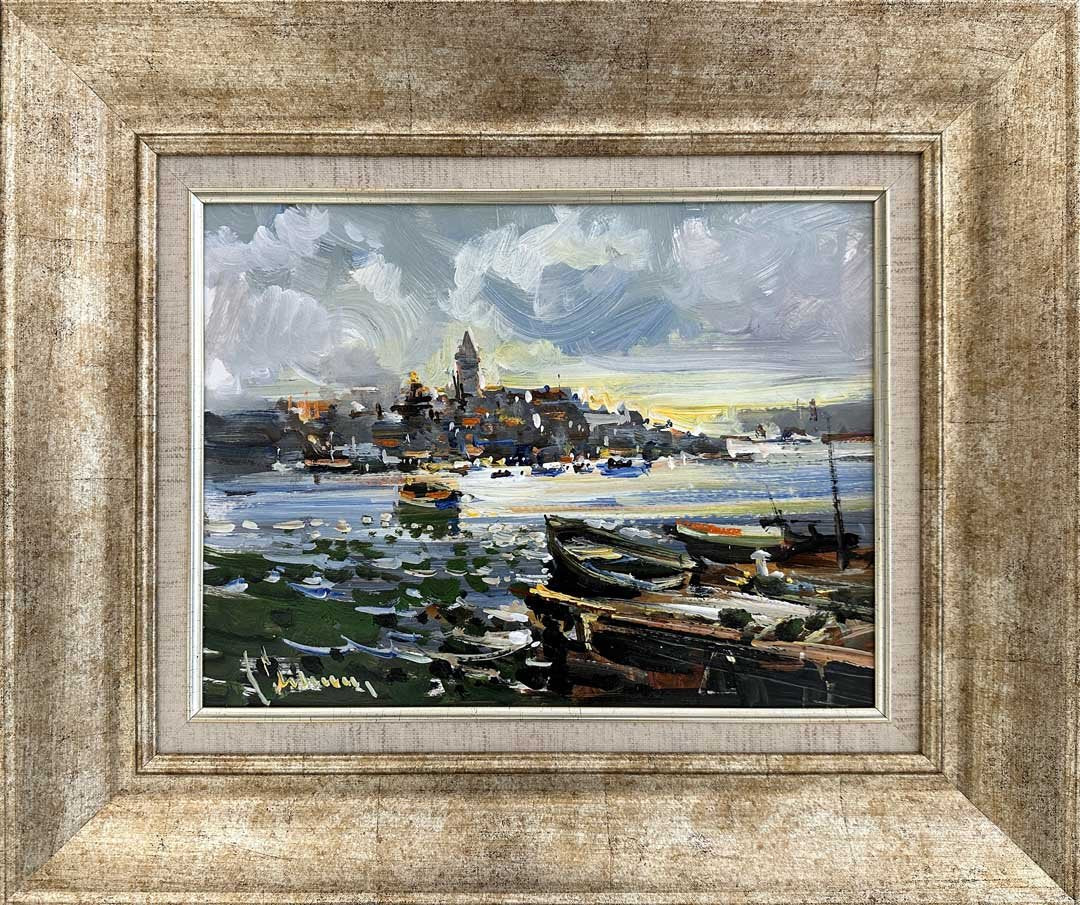 Boğazın Uyumu Yağlı Boya Tablosu