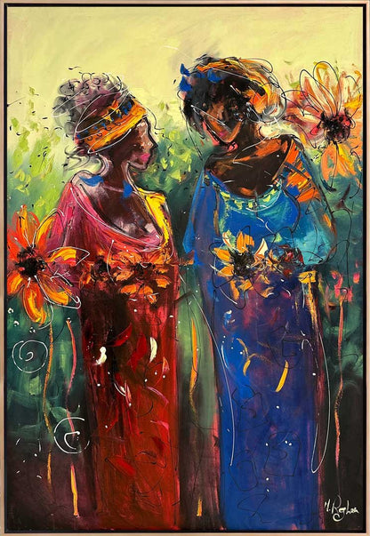 Zamanın Ötesinde Yağlı Boya Tablosu