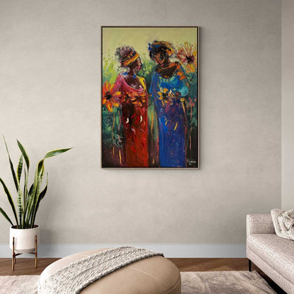 Zamanın Ötesinde Yağlı Boya Tablosu