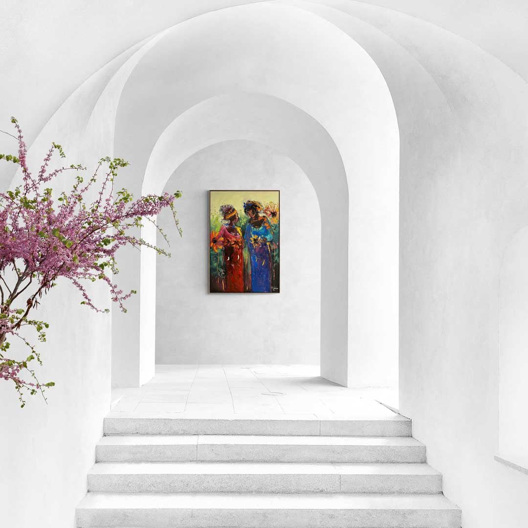 Zamanın Ötesinde Yağlı Boya Tablosu