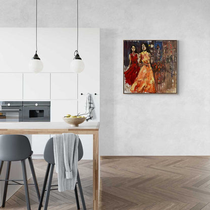 İyi Arkadaşlar Yağlı Boya Tablosu