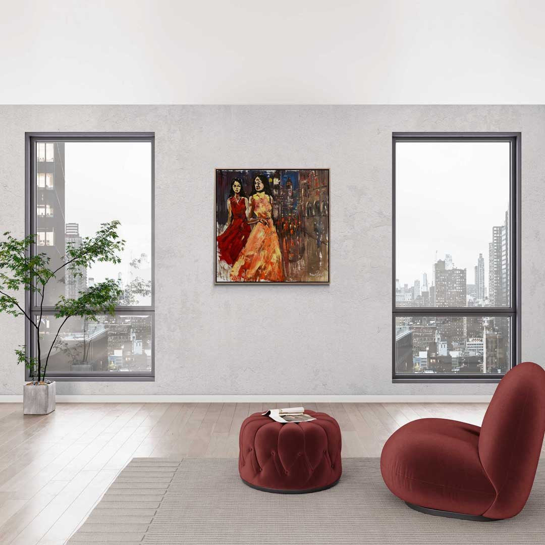 İyi Arkadaşlar Yağlı Boya Tablosu