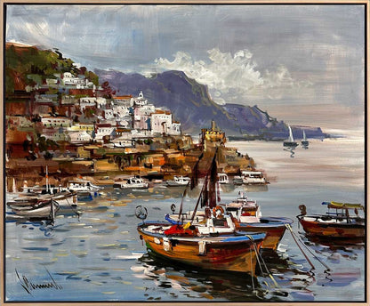 Sacramento Balıkçıları Yağlı Boya Tablosu