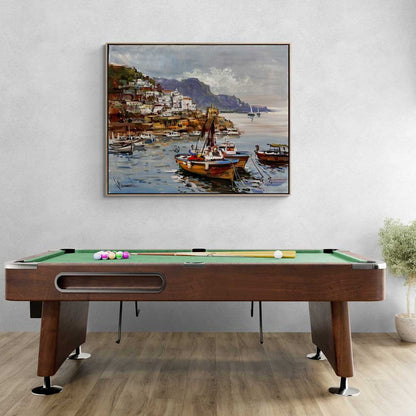 Sacramento Balıkçıları Yağlı Boya Tablosu