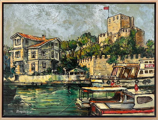 Anadolu ve Hisar Yağlı Boya Tablosu