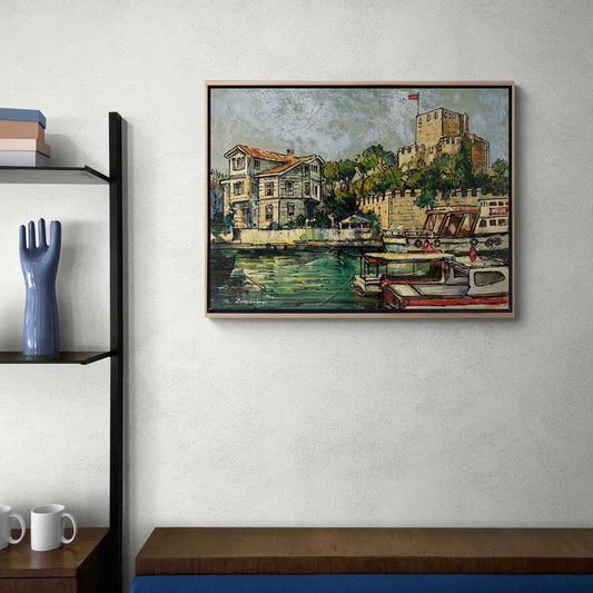 Anadolu ve Hisar Yağlı Boya Tablosu