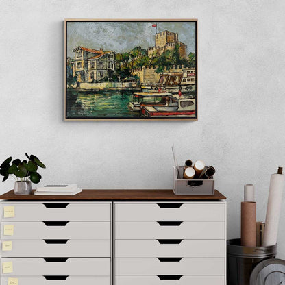 Anadolu ve Hisar Yağlı Boya Tablosu