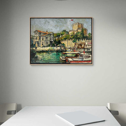 Anadolu ve Hisar Yağlı Boya Tablosu