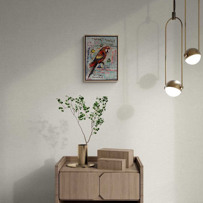 Parrot Family Yağlı Boya Tablosu