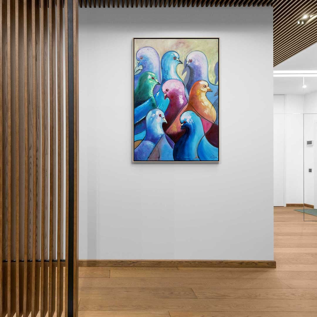 Furuit DoveYağlı Boya Tablosu