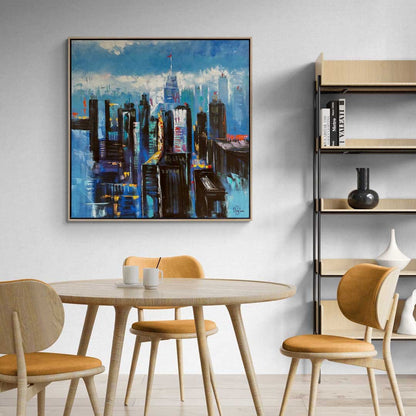 Finans Merkezi Yağlı Boya Tablosu