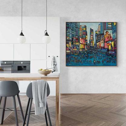 Newyork'ta Tatil Yağlı Boya Tablosu