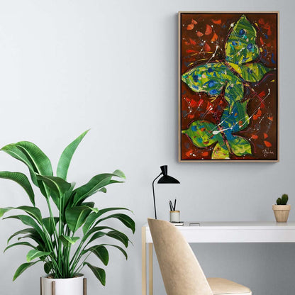 Renk Cümbüşü Yağlı Boya Tablosu