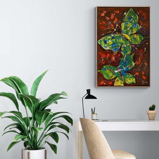 Renk Cümbüşü Yağlı Boya Tablosu