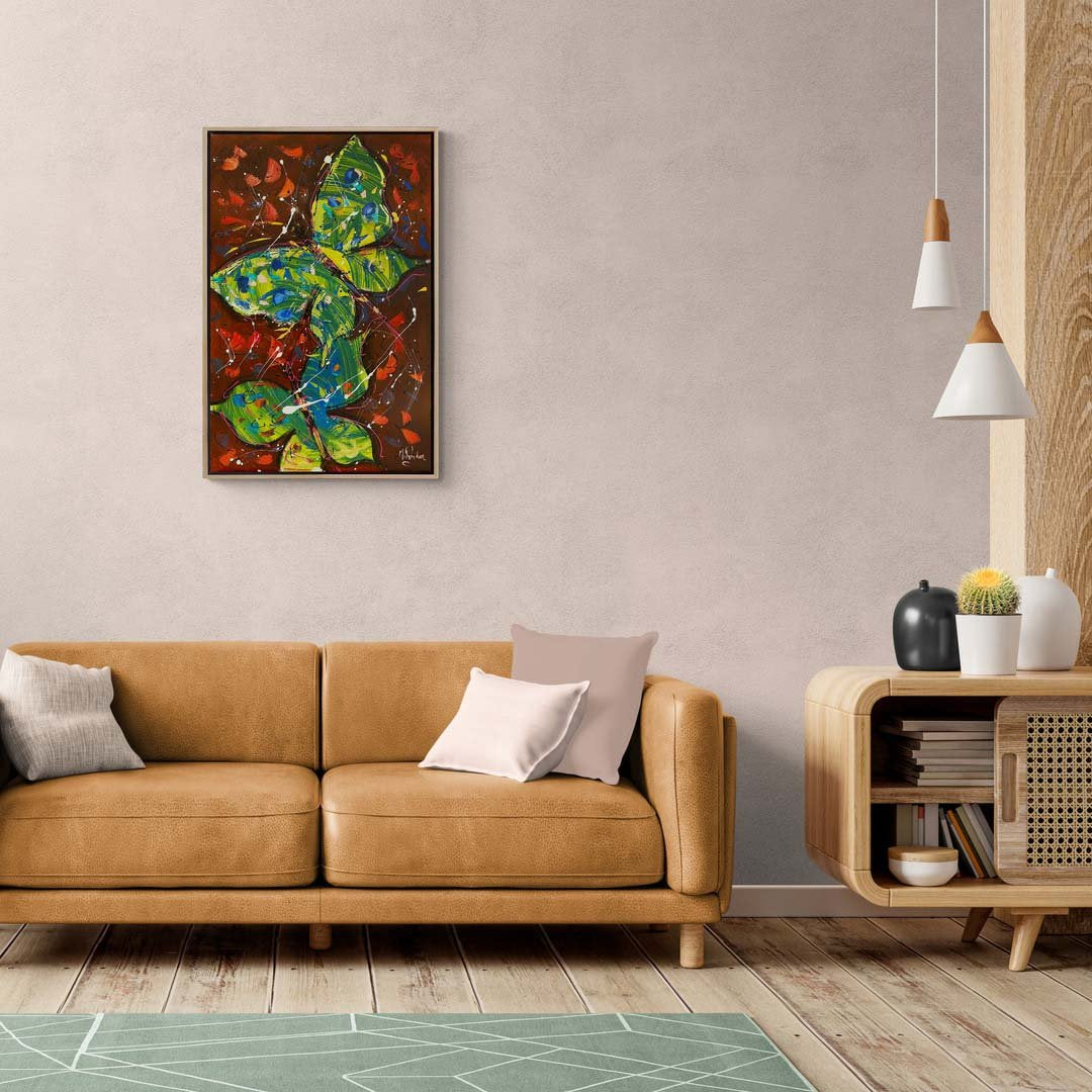 Renk Cümbüşü Yağlı Boya Tablosu