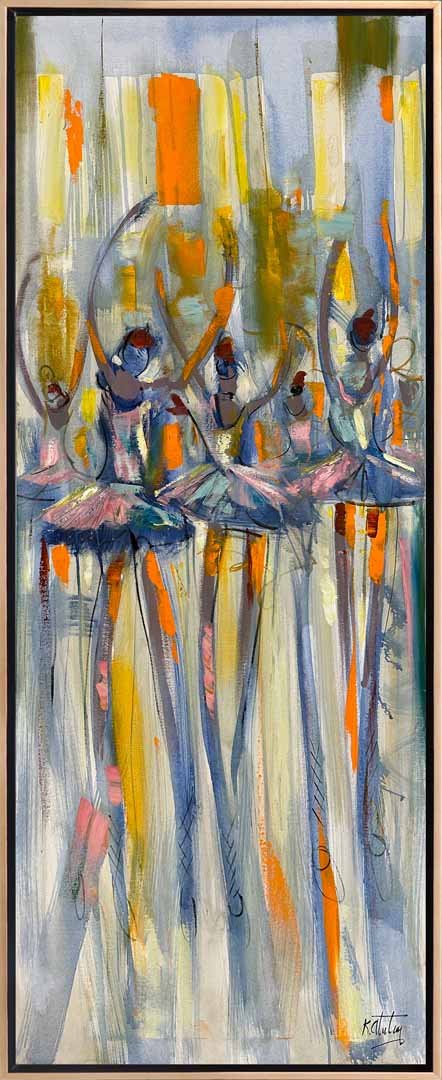 Ruhun Uçuşan Dansı Yağlı Boya Tablosu