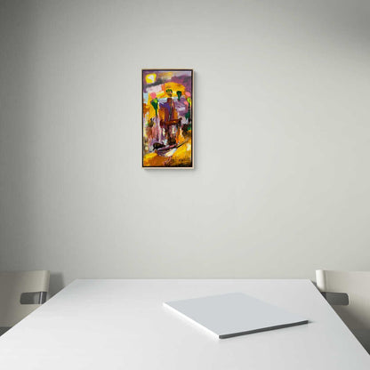 Soyut Doğa Yağlı Boya Tablosu