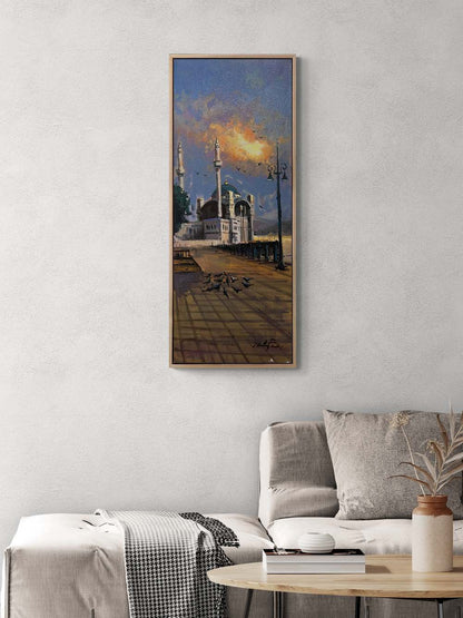 Ortaköy Cami Sessizlik Yağlı Boya Tablosu