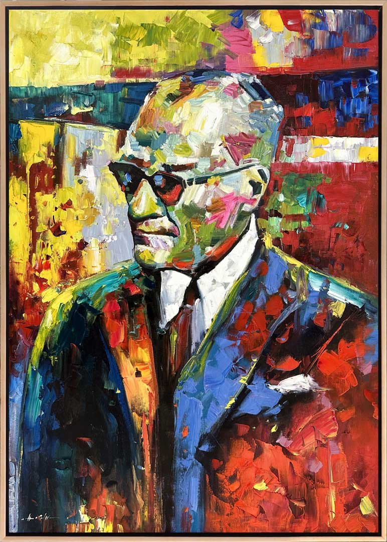 Atatürk'ün Liderliği Siparişe Özel Yağlı Boya Tablo