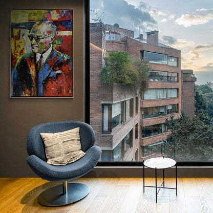 Atatürk'ün Liderliği Siparişe Özel Yağlı Boya Tablo