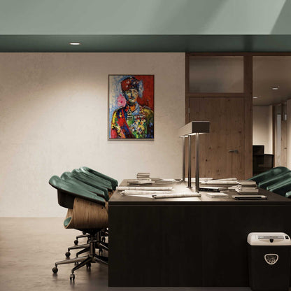 Kurtuluş Savaşı Komutanı Siparişe Özel Yağlı Boya Tablo