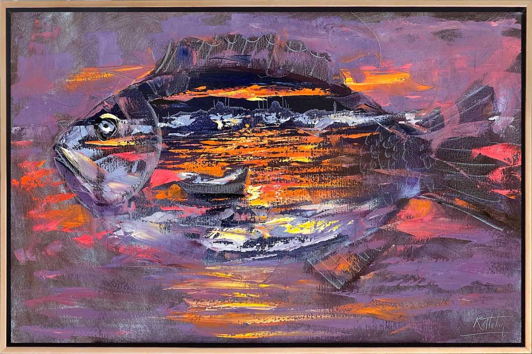 Balığın Karnında istanbul Yağlı Boya Tablosu