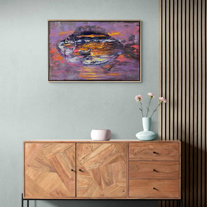 Balığın Karnında istanbul Yağlı Boya Tablosu