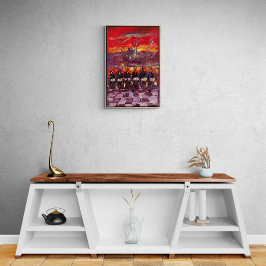 Orkestra Yağlı Boya Tablosu