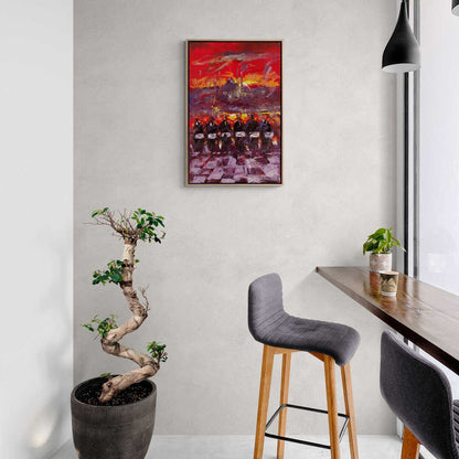 Orkestra Yağlı Boya Tablosu