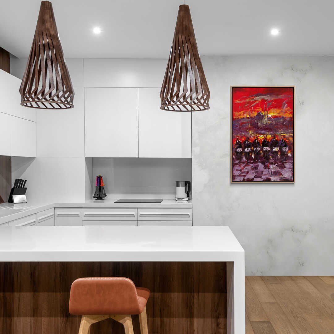 Orkestra Yağlı Boya Tablosu