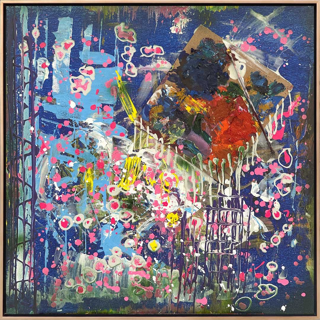 Modern Palet Yağlı Boya Tablosu