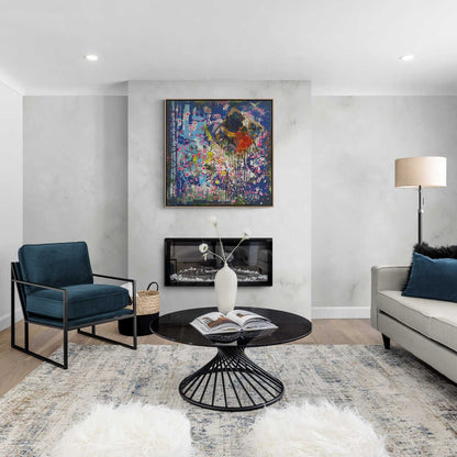 Modern Palet Yağlı Boya Tablosu