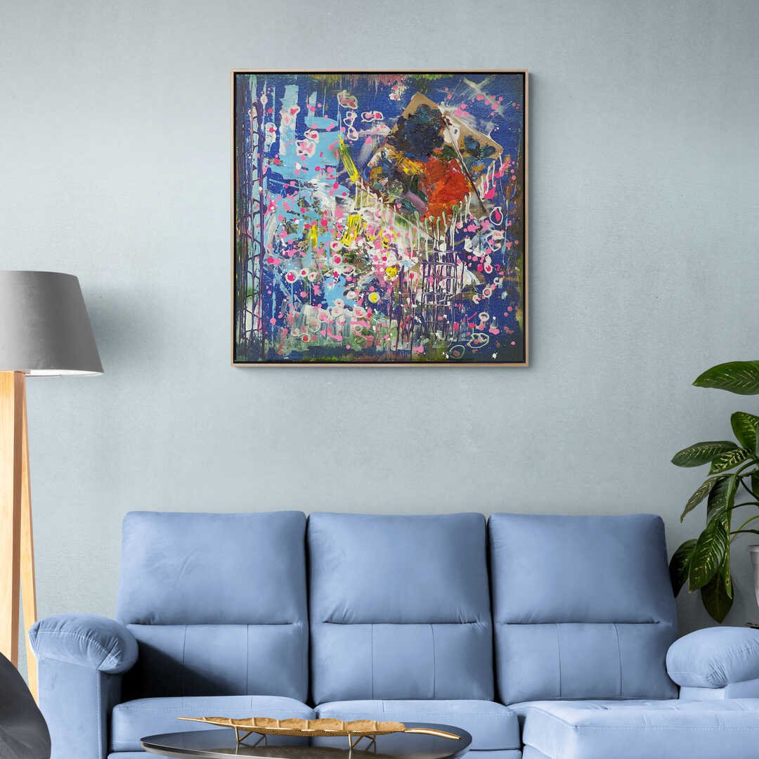 Modern Palet Yağlı Boya Tablosu