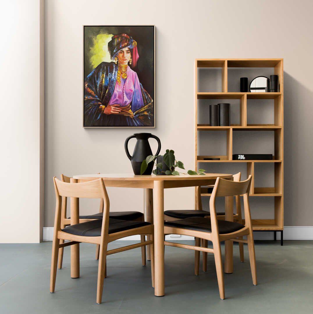 Çingene Kızı Yağlı Boya Tablosu