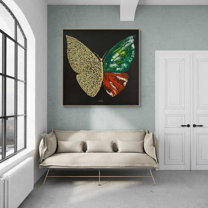 Fatiha Suresi Yağlı Boya Hat Tablosu