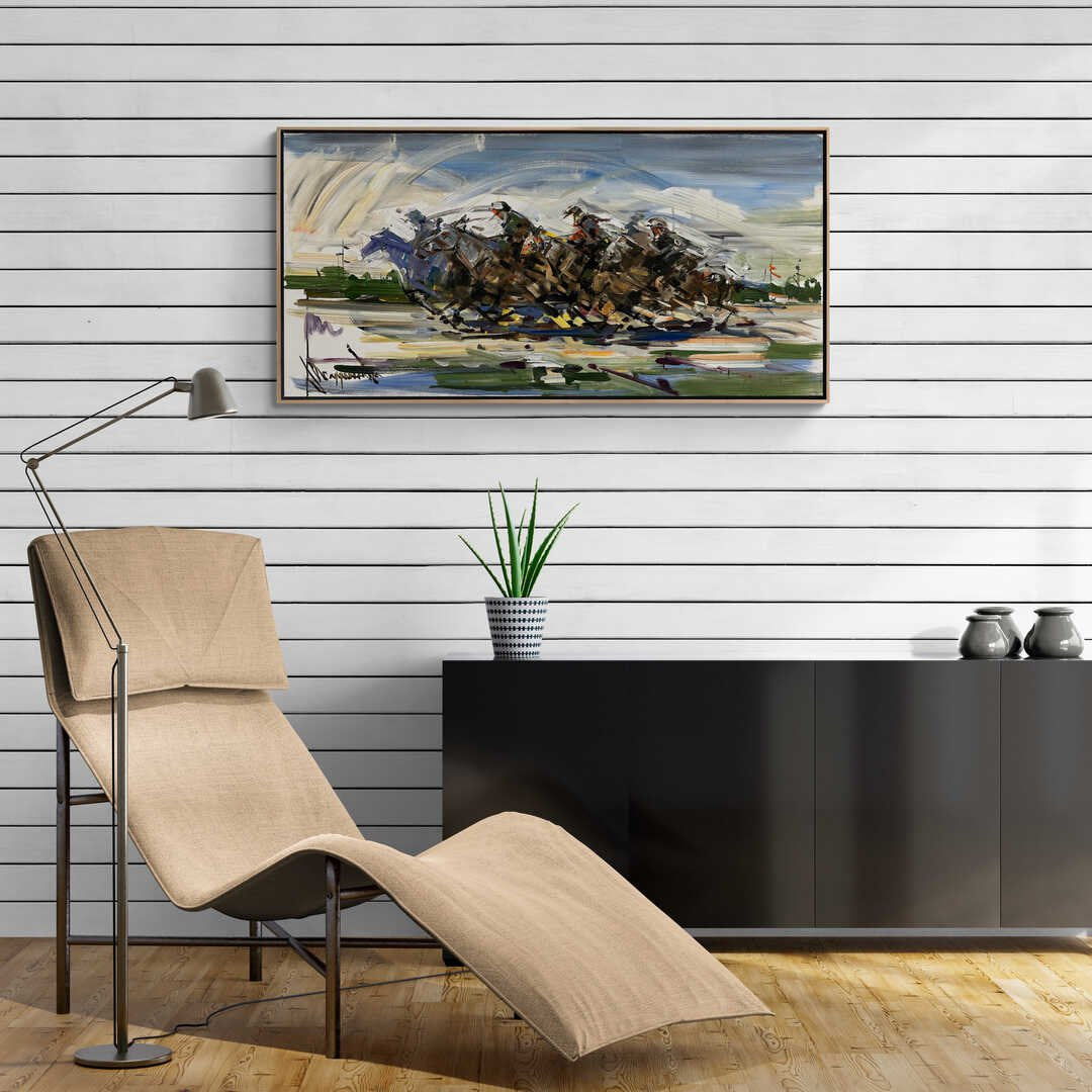 Atlı Savaşçılar Yağlı Boya Tablosu